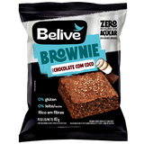 BROWNIE CHOCOLATE COCO 40G BELIVE