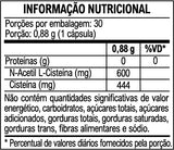 NAC N ACETILCISTEINA 30CPS 750MG VITAFOR