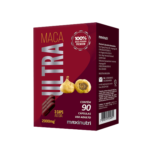 MACA ULTRA 100% 90CPS 2000MG MAXINUTRI