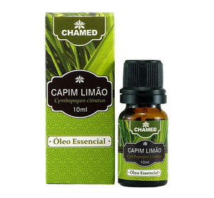 Óleo Essencial de Capim Limão 10ml - Chamel - Granarium Produtos Naturais Londrina - Granarium Produtos Naturais