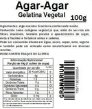 Agar Agar (gelatina vegetal) 100g - Granarium Produtos Naturais Londrina - Granarium Produtos Naturais