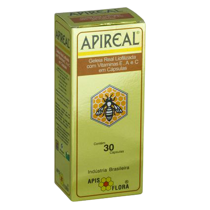 GELEIA REAL LIOFILIZADA APIREAL 30CPS APISFLORA