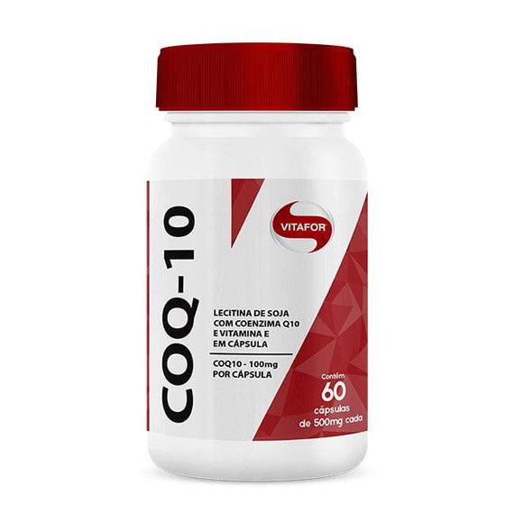 Coenzima Q10 500mg 60 cápsulas Vitafor - Granarium Produtos Naturais Londrina - Granarium Produtos Naturais