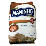 FARINHA DE ARROZ CRUA 1KG MANINHO