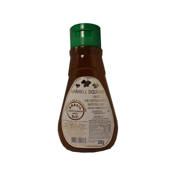 Composto de Mel com Própolis, Poejo e Guaco - 250g - Granarium Produtos Naturais Londrina - Granarium Produtos Naturais