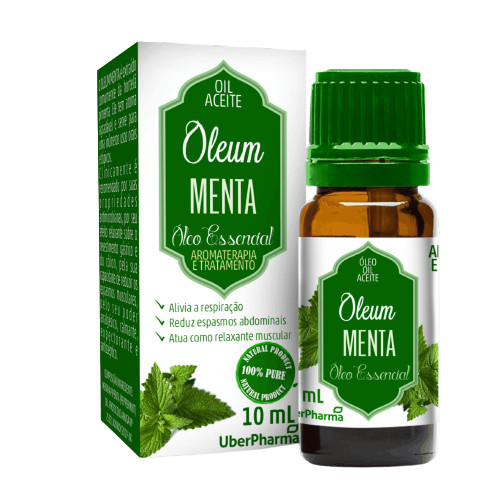 OLEO ESSENCIAL MENTA PIPERITA 10ML UBERPHARMA