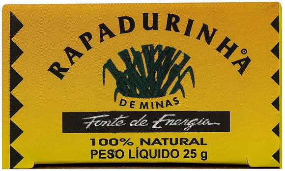 Rapadurinha de Minas - 100% Natural - 25g - Granarium Produtos Naturais Londrina - Granarium Produtos Naturais