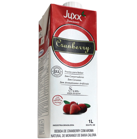 SUCO DE CRANBERRY SEM ACUCAR 1L JUXX